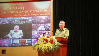 Hội nghị sơ kết công tác công an quý I/2022: Hầu hết các loại tội phạm đều giảm