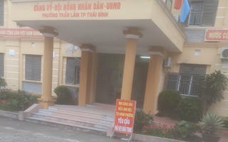 Vì sao Bí thư phường Trần Lãm (TP Thái Bình) bị kiểm tra?