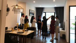 Công ty TNHH Hoà Bình khai trương nhà mẫu dự án Nhà ở xã hội