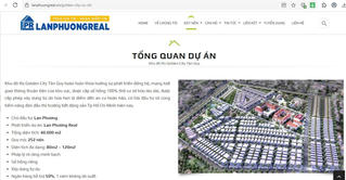 Bê bối quanh “dự án Golden City của Lan Phương Real”