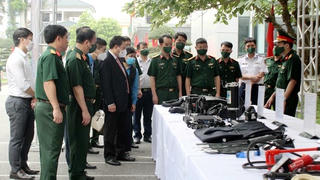 Quân đội hưởng ứng Tháng hành động về an toàn vệ sinh lao động