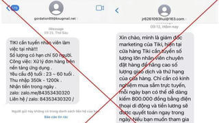 Cảnh giác thủ đoạn lừa đảo mới: Tuyển cộng tác viên cho sàn thương mại điện tử