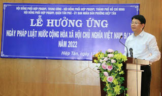 TPHCM: Sôi nổi và tự hào Lễ hưởng ứng Ngày pháp luật Việt Nam