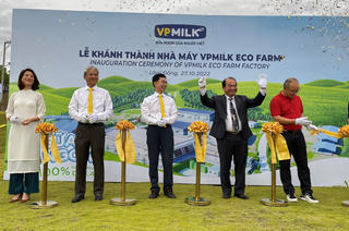 VPMILK khánh thành nhà máy mô hình sinh thái VPMILK ECO FARM