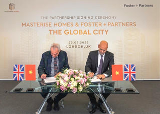 Masterise Homes hợp tác với Foster + Partners kiến tạo The Global City