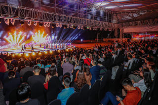 Hoàn thành giai đoạn 1 khu nhạc nước tại The Global City
