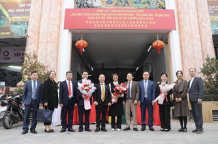 Đoàn đại biểu huyện Hà Khẩu (Trung Quốc) khảo sát xúc tiến đầu tư tại thành phố Lào Cai