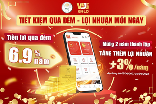 Ứng dụng mua vàng VSJ GOLD liên kết với OCB triển khai dịch vụ rút tiền nhanh