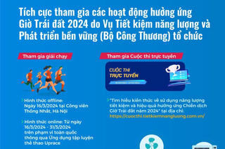 Điện lực TP HCM tích cực hưởng ứng chiến dịch Giờ Trái đất 2024