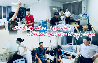 40 sinh viên trường Cao đẳng Lào Cai nhập viện nghi do ngộ độc thực phẩm