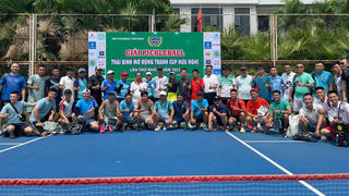 Giải Pickle Ball Thái Bình mở rộng 2023 được tổ chức chuyên nghiệp, thành công