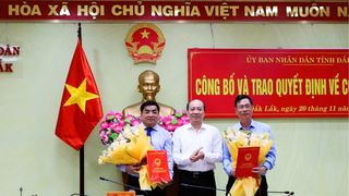 Ông Võ Ngọc Tuyên được bổ nhiệm làm Giám đốc Sở Kế hoạch và Đầu tư tỉnh Đắk Lắk