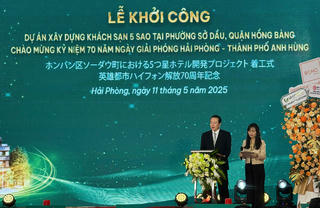 Khởi công khách sạn 5 sao mới tại Hải Phòng