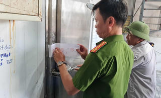 Tạm niêm phong gần 4 tấn hải sản chưa rõ nguồn gốc ở Thái Bình