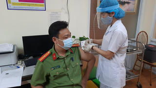 Công an Hải Dương phát huy mạnh mẽ phương châm "4 tại chỗ" để chủ động trước dịch bệnh