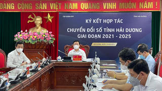 Hải Dương ký kết Thoả thuận hợp tác chuyển đổi số giai đoạn 2021 – 2025 với Tập đoàn FPT