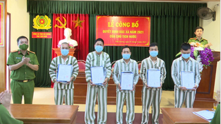 Hải Dương công bố quyết định đặc xá cho 16 phạm nhân