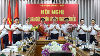 Bổ nhiệm Tư lệnh Bộ Tư lệnh Vùng Cảnh sát biển 2