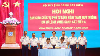 Bổ nhiệm Tư lệnh, Phó Tư lệnh kiêm Tham mưu trưởng Bộ Tư lệnh Vùng Cảnh sát biển 4