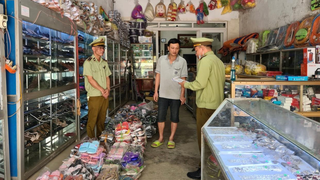 Kinh doanh hàng hóa giả mạo nhãn hiệu, 1 cá nhân bị phạt hơn 100 triệu đồng