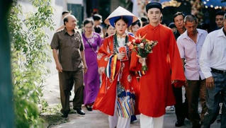 Độc đáo cổ phục Việt trong đám cưới tại Cao Bằng