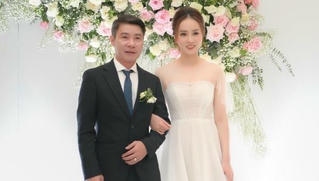 Sao Việt dự đám cưới của “cô Đẩu” Công Lý và bạn gái kém 15 tuổi