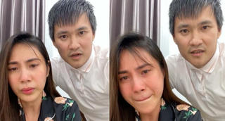 Thủy Tiên khóc khi bị tố ăn chặn, Công Vinh tuyên bố sẽ sao kê hết tiền từ thiện