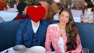 Hoa hậu Phạm Hương công khai xuất hiện bên ông xã đại gia