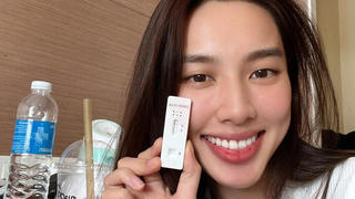 Hoa hậu Thùy Tiên khỏi COVID-19