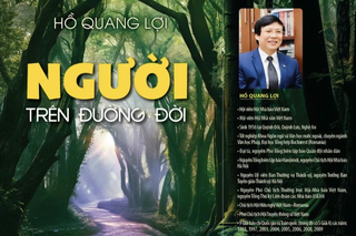 Nhà báo Hồ Quang Lợi ra mắt cuốn sách Người trên đường đời
