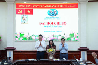 Chi bộ Tổng hợp – Thư ký tổ chức thành công Đại hội nhiệm kỳ 2025-2027