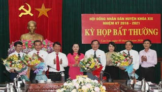 HĐND huyện Can Lộc (Hà Tĩnh) họp bất thường bầu Chủ tịch huyện
