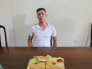 Vừa ra tù lại bị bắt khi đang vận chuyển 2kg ma túy