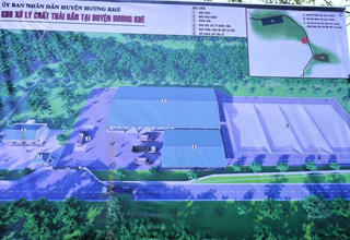 Hà Tĩnh khởi công xây dựng khu xử lý rác tập trung tại huyện Hương Khê