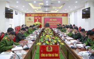 Công an Hà Tĩnh công khai tài sản thu nhập cá nhân của người đứng đầu