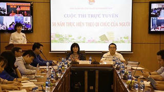 Thi trực tuyến '50 năm thực hiện theo di chúc của Người'