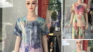 In hình tiền Việt Nam lên quần áo có vi phạm pháp luật không?