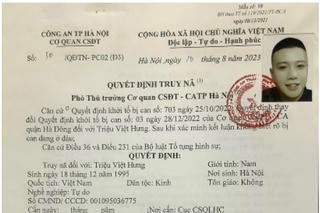 Công an Hà Nội truy nã đối tượng giết người sau khi đi hát karaoke