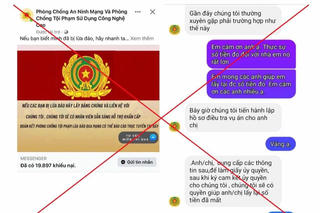 Công an Hà Nội cảnh báo giả mạo cán bộ An ninh mạng hỗ trợ lấy lại tiền lừa đảo