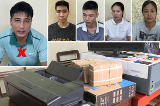 Phá đường dây sản xuất hàng nghìn giấy phép lái xe giả