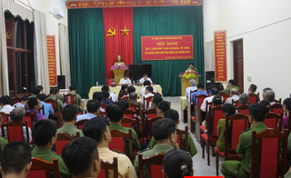 Công an Quảng Ninh lắng nghe ý kiến nhân dân