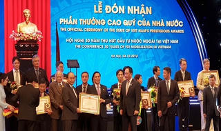 Hải Phòng nhận bằng khen của Thủ tướng vì nỗ lực thu hút đầu tư nước ngoài