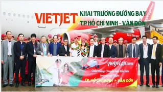 Vietjet khai trương đường bay TP.HCM – Vân Đồn