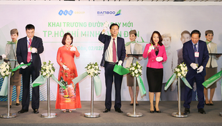Bamboo Airways khai trương đường bay TP Hồ Chí Minh – Vân Đồn