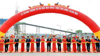 Khánh thành nhà máy nhiệt điện Thái Bình 
