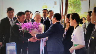 Khách sạn Mường Thanh Viêng Chăn được Nguyên thủ Quốc gia chọn là điểm dừng chân trong chuyến thăm Lào