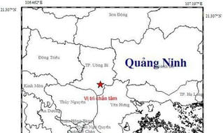 Bất ngờ động đất tại TP Uông Bí