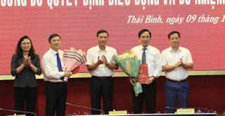 Thái Bình: Chủ tịch huyện Tiền Hải được điều động giữ chức Giám đốc Sở Nội vụ