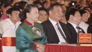 Chủ tịch Quốc hội dự Lễ công bố quyết định TP. Hải Dương là đô thị loại I
