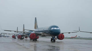 Nhiều cảng hàng không thiệt hại tài sản do bão Yagi